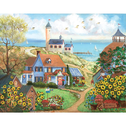 Beach Market 300 Large Piece Jigsaw Puzzle