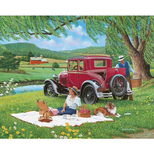 Far From The Crowd 1000 Piece Jigsaw Puzzle