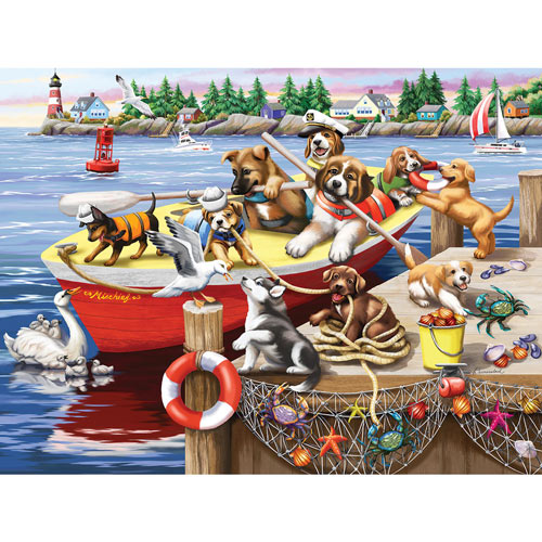 All Aboard For Mischief 500 Piece Jigsaw Puzzle