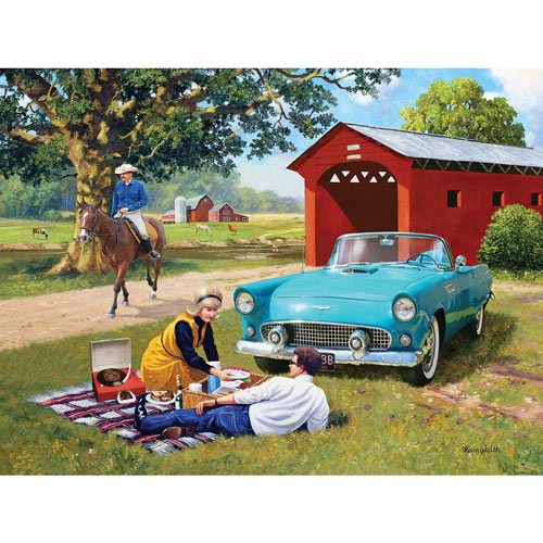 T Bird Summer 500 Piece Jigsaw Puzzle