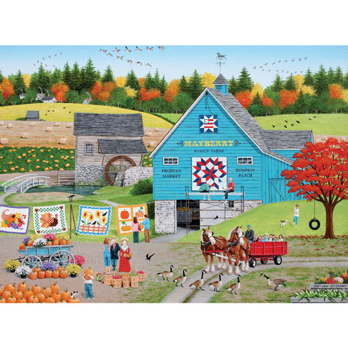 Bountiful Harvest 1000 Piece Jigsaw Puzzle