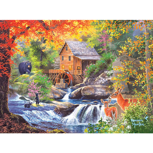 Spring Mill 300 Large Piece Jigsaw Puzzle