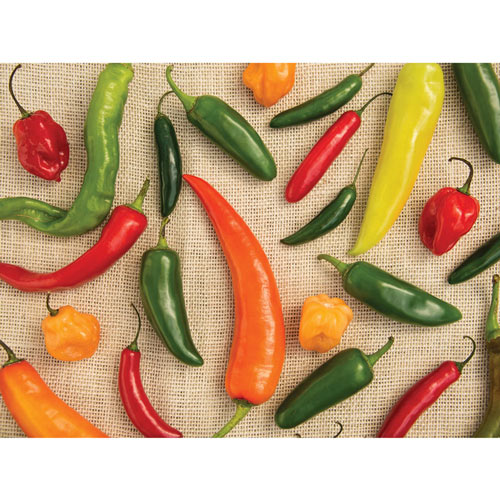 Hot Pepper Mix 300 Large Piece Jigsaw Puzzle