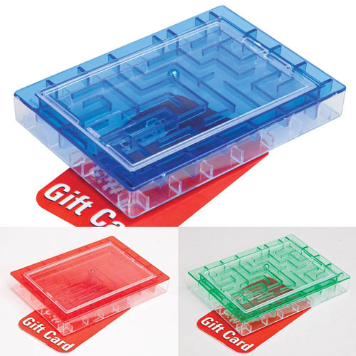 Gift Card Mazes Set Of 3