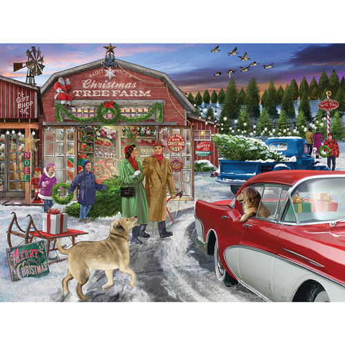 Tree Farm 300 Large Piece Jigsaw Puzzle