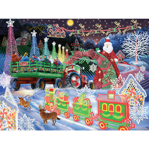 Hayride Festival 500 Piece Jigsaw Puzzle