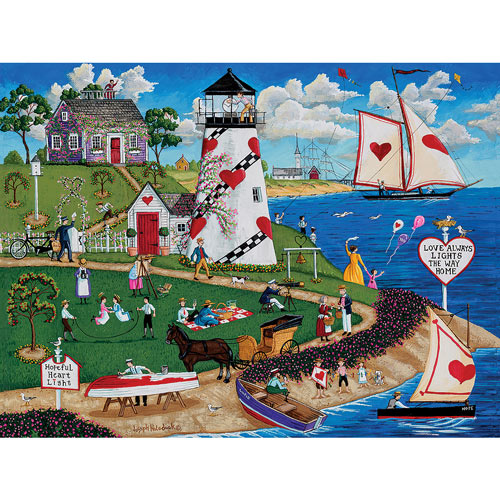 Hopeful Heart Light 300 Large Piece Jigsaw Puzzle