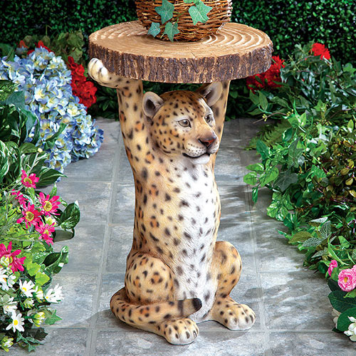 Wild Leopard Table