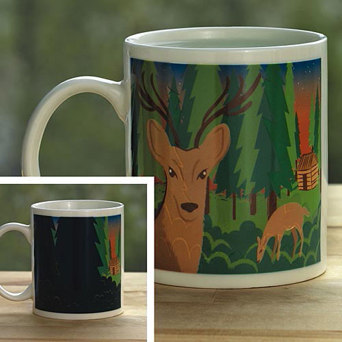 Deer Mysterious Color Changing Mug