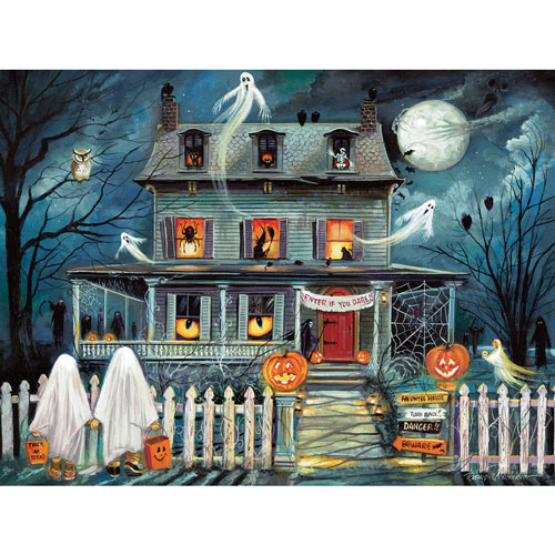 Enter If You Dare 500 Piece Giant Jigsaw Puzzle