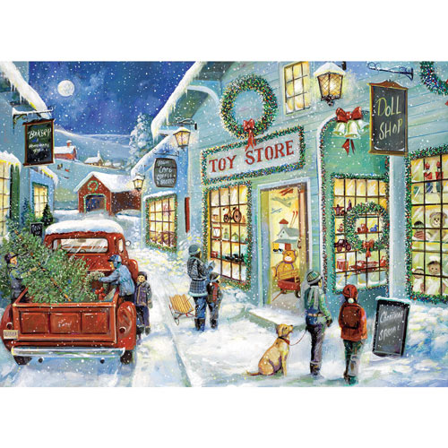 The Town Toy Store 500 Piece Jigsaw Puzzle