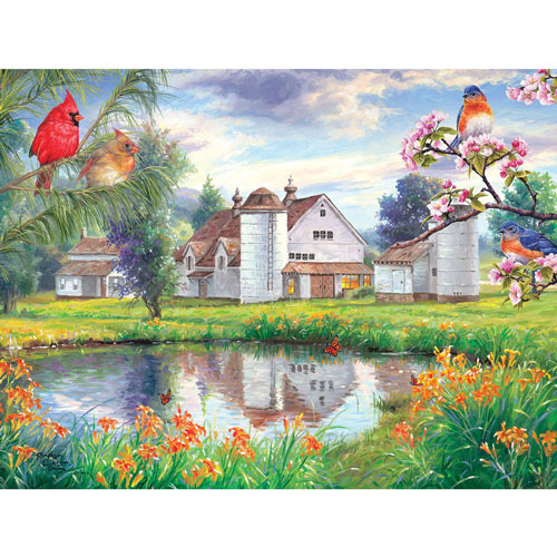 Summer On The Farm 300 Large Piece Jigsaw Puzzle