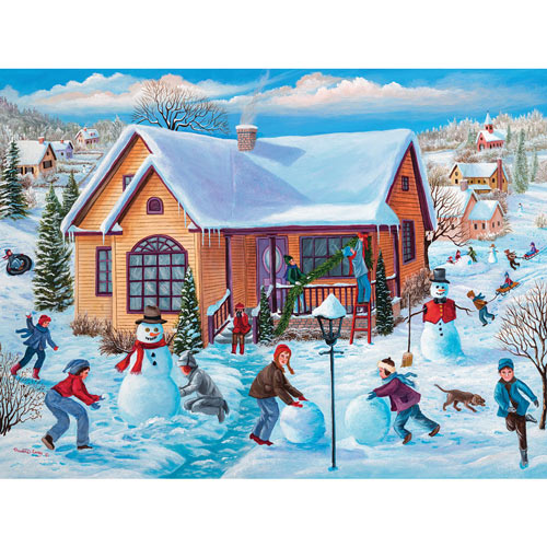 December Memories 300 Large Piece Jigsaw Puzzle