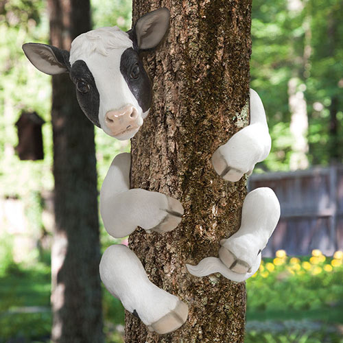 Bessie the Cow Animal Tree Hugger