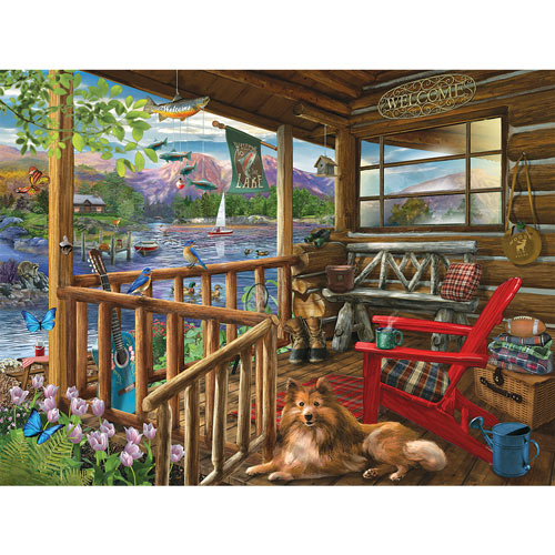 Porch Life 500 Piece Jigsaw Puzzle