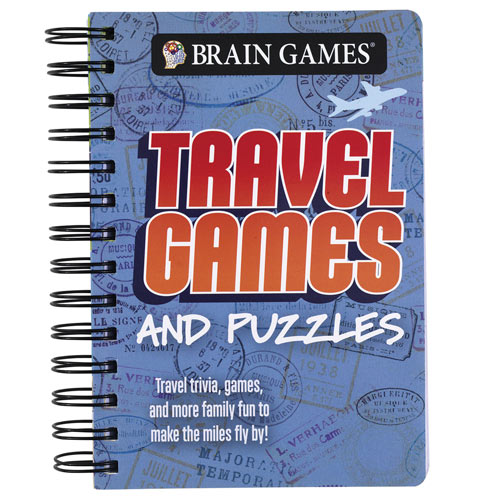 Travel Games And Puzzles Book