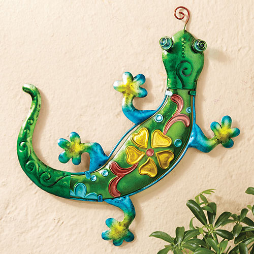 Leapin' Lizard Garden Sculpture