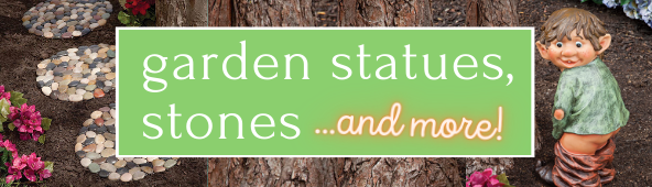 Garden Statues, Stones & Tree Huggers