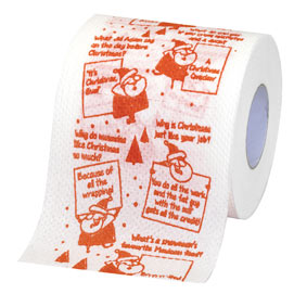 Christmas Jokes Toilet Paper