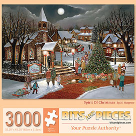 Spirit Of Christmas 3000 Piece Jigsaw Puzzle