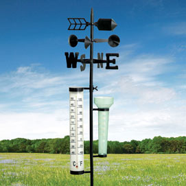 Durable Metal Garden Weather Station