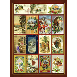 Christmas Greetings Quilt 500 Piece Jigsaw Puzzle