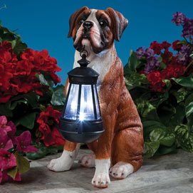 Dog Solar Lantern- Boxer