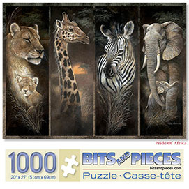 Pride Of Africa 1000 Piece Jigsaw Puzzle