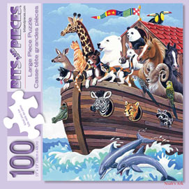 Noah's Ark 100 Large Piece Jigsaw Puzzle