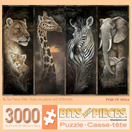 Pride Of Africa 3000 Piece Jigsaw Puzzle