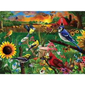 Royal Garden Scented Sunflower 750 Piece Puzzle King of Puzzles