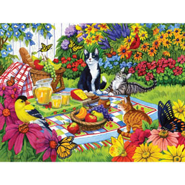 Backyard Picnic 300 Large Piece Jigsaw Puzzle