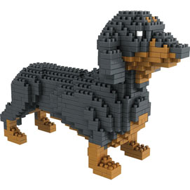Dog Breed 3-D BlockPuzzle- Dachshund