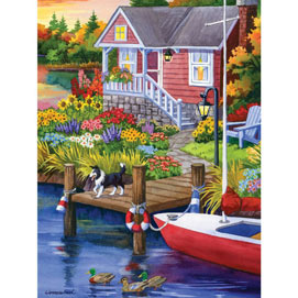 Lakeside Retreat 500 Piece Jigsaw Puzzle
