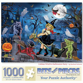 Littlest Witch's Halloween Party 1000 Piece Jigsaw Puzzle
