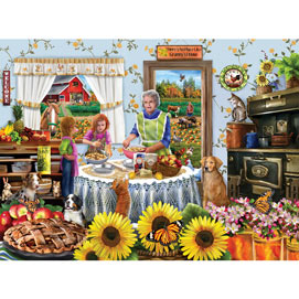 Granny Apple Pie 300 Large Piece Jigsaw Puzzle