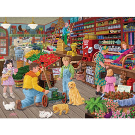New Friends At The General Store 1000 Piece Jigsaw Puzzle