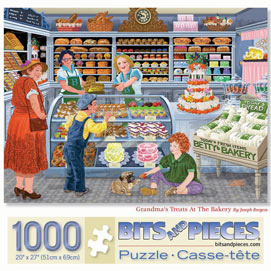 Grandma's Treats At The Bakery 1000 Piece Jigsaw Puzzle