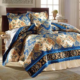 Persian Nights Quilt Set and Accessories