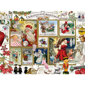 Christmas Greetings 1000 Piece Jigsaw Puzzle