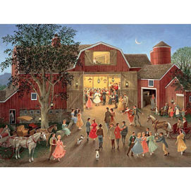 Barn Dance 500 Piece Jigsaw Puzzle