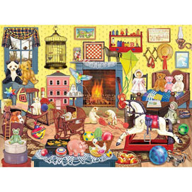 Who Left The Cage Door Open 300 Large Piece Jigsaw Puzzle