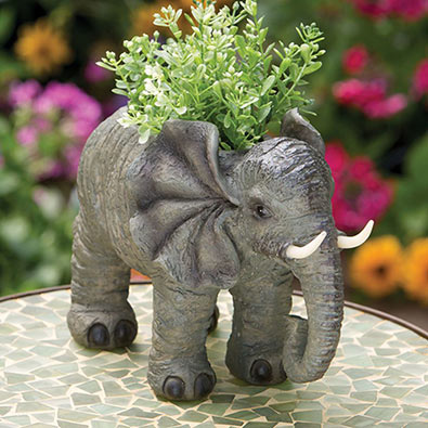 Elephant Planter | Bits and Pieces UK