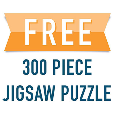 Free 300 Large Piece Jigsaw Puzzle | Bits and Pieces UK