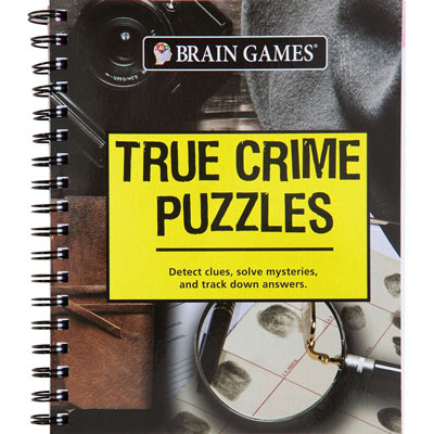 True Crime Puzzle Book