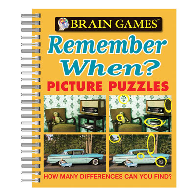 Remember When Picture Puzzle Book