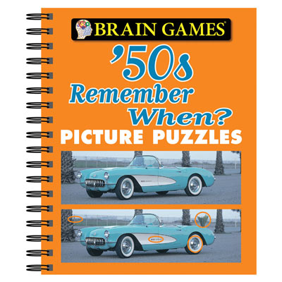 50s Remember When Picture Puzzle Book
