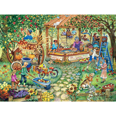 Apple Harvest 500 Piece Jigsaw Puzzle