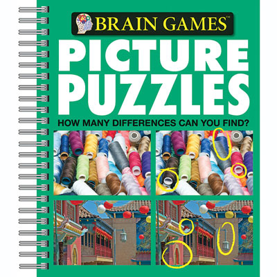 Brain Games Picture Puzzle Book