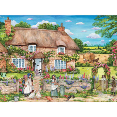 Cottage Gathering 1000 Piece Jigsaw Puzzle